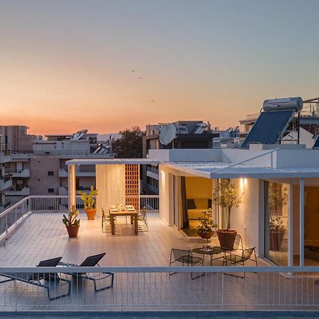 Sea View Beach Penthouse - Athens Coast Buitenkant foto