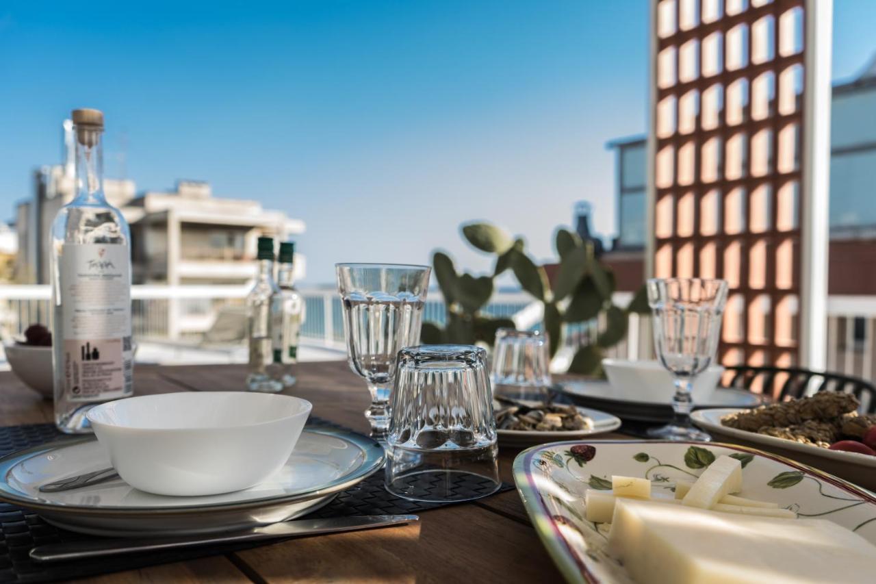 Sea View Beach Penthouse - Athens Coast Buitenkant foto