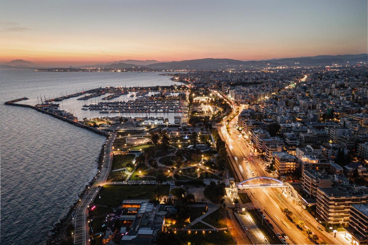 Sea View Beach Penthouse - Athens Coast Buitenkant foto