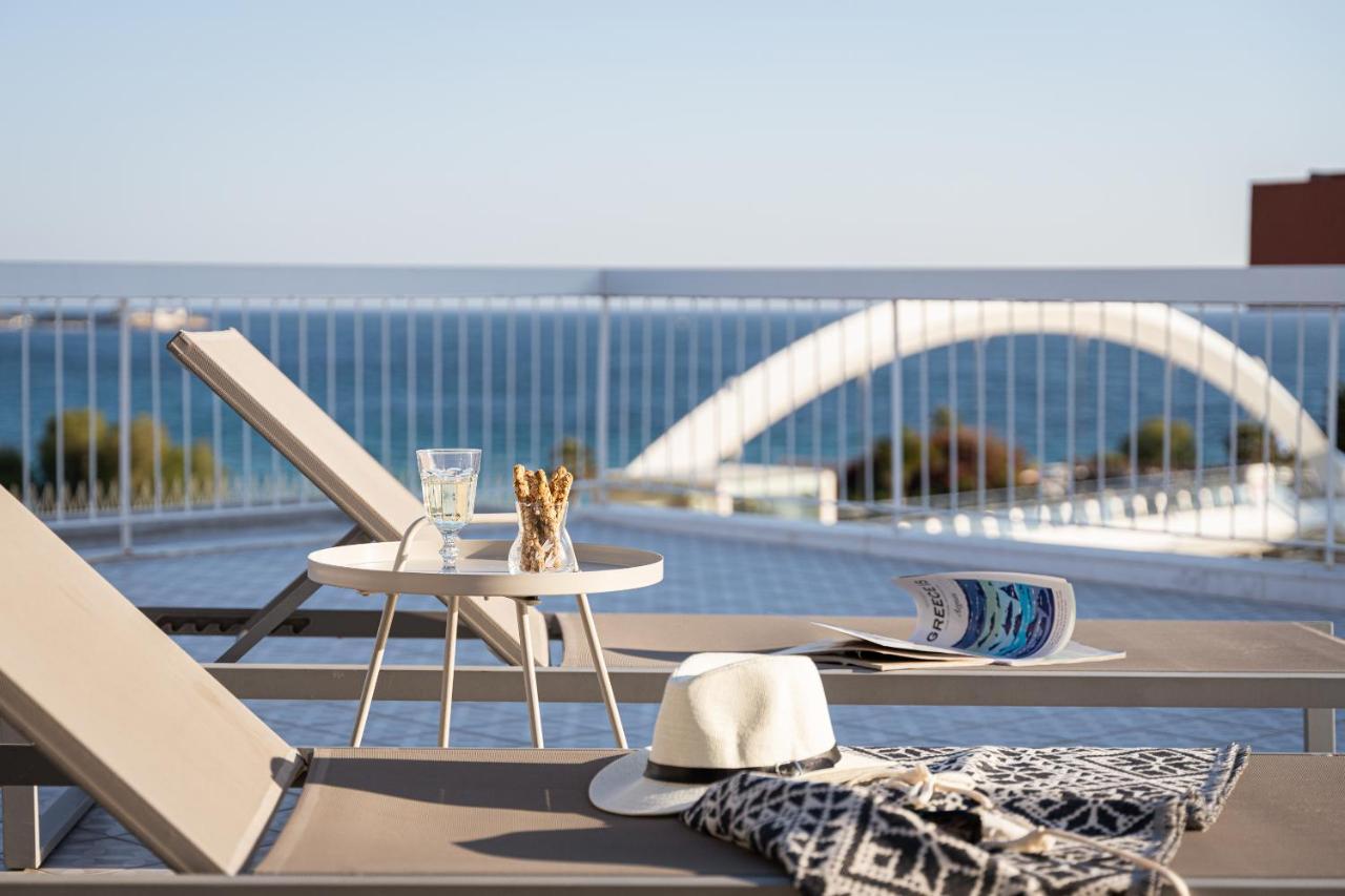 Sea View Beach Penthouse - Athens Coast Buitenkant foto