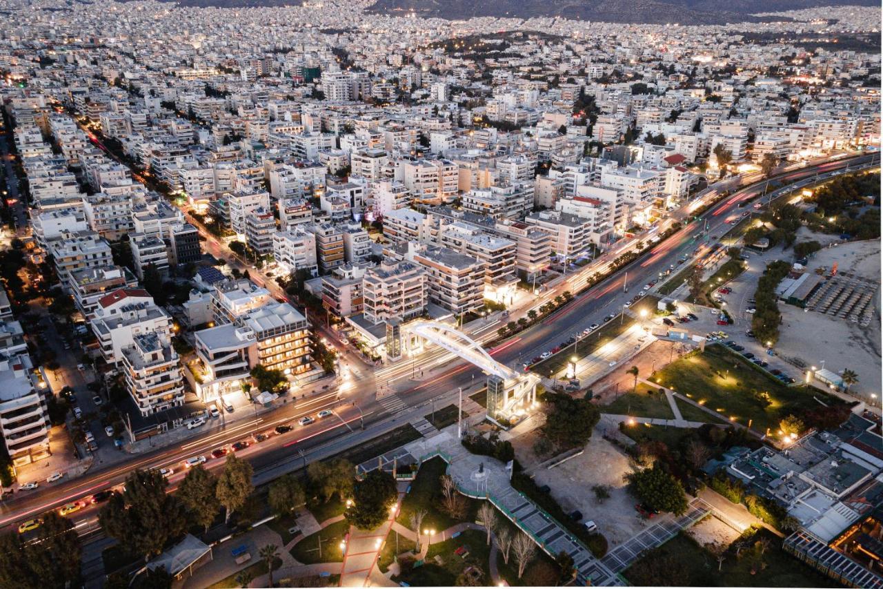 Sea View Beach Penthouse - Athens Coast Buitenkant foto
