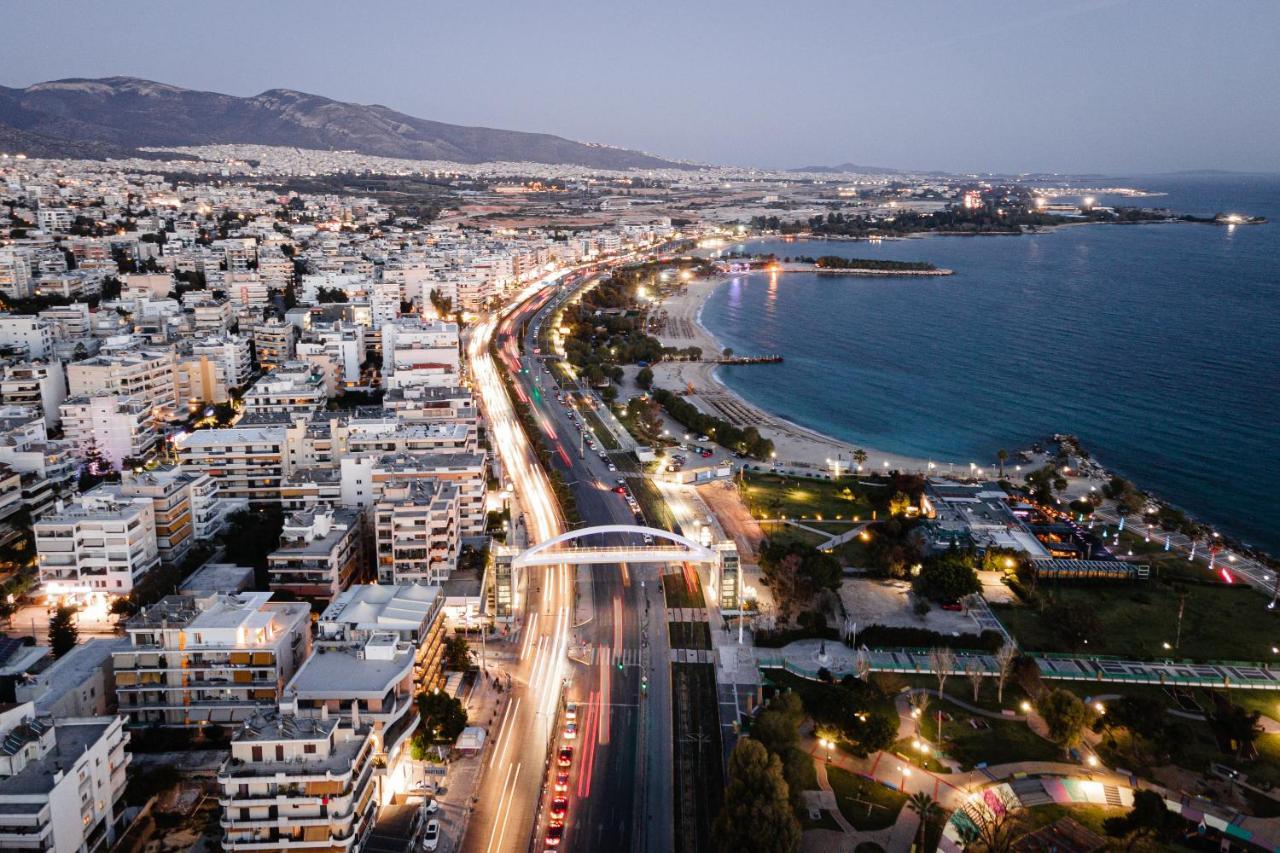 Sea View Beach Penthouse - Athens Coast Buitenkant foto